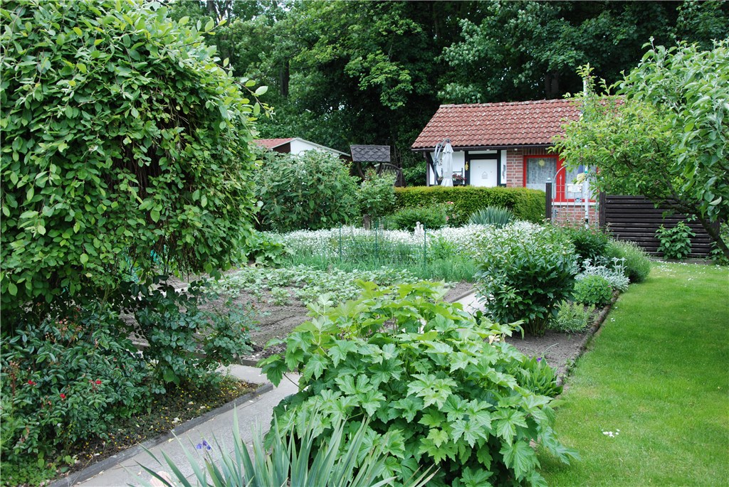 Unsere schöne Gartenanlage
