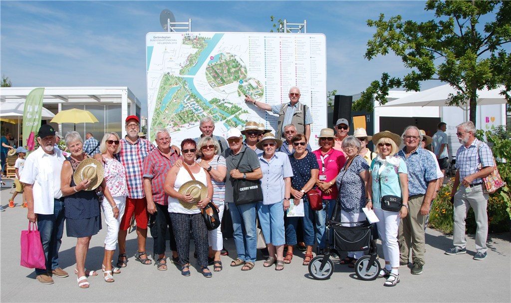 Fahrt des Stadtverbandvorstandes zur Bundesgartenschau nach Heilbronn 2019